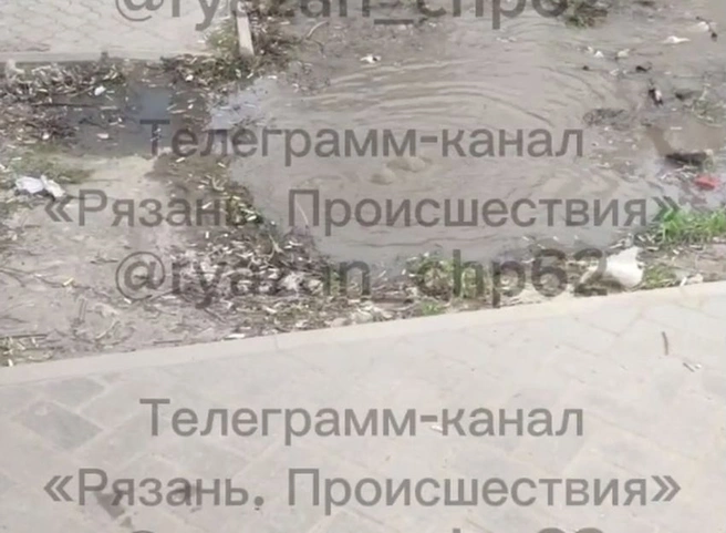 В Октябрьском городке прорвало канализацию | ya62.ru