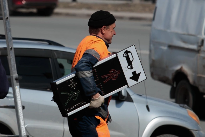 Светофоры установят в нескольких районах города | Источник: Андрей Бортко / NGS.RU