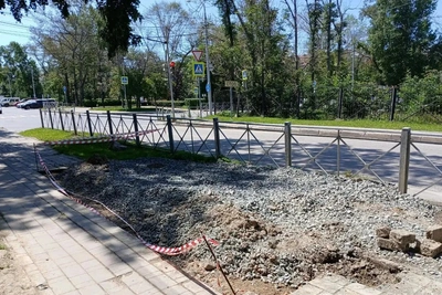 Подрядчика накажут за срыв благоустройства на Амурской