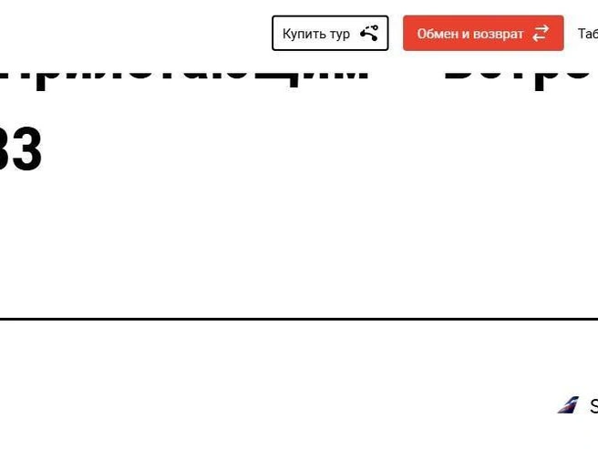 Прибытие рейса из Тюмени в Москву ожидается в 17:22 по московскому времени | Источник: аэропорт Шереметьево