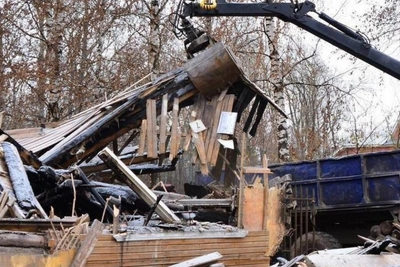 В Вологде снесли 40 аварийных домов