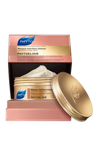 Интенсивная маска для очень сухих волос Интенсивное Питание, Phyto. Ухаживает за ультрасухими волосами, питает, восстанавливает и укрепляет, не утяжеляя