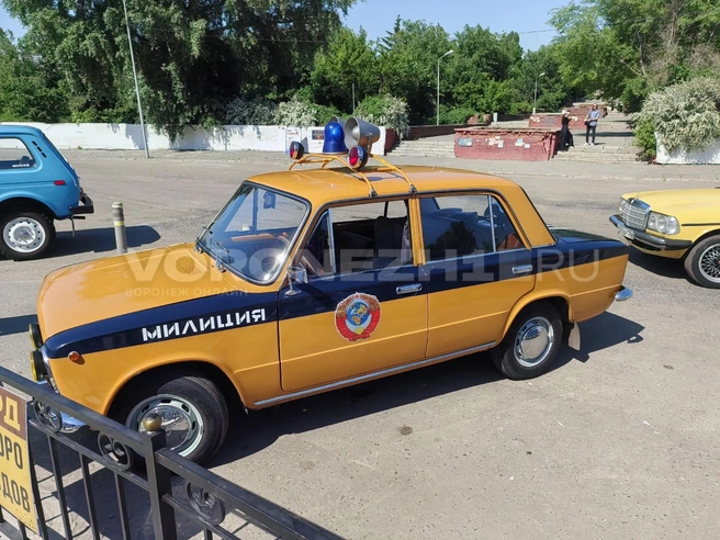 Автомобиль ГАИ периода 90-х | Источник: Андрей Пашинский / Voronezh1.ru