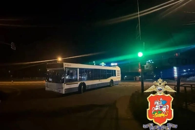 Мотоциклист погиб после столкновения с автобусом