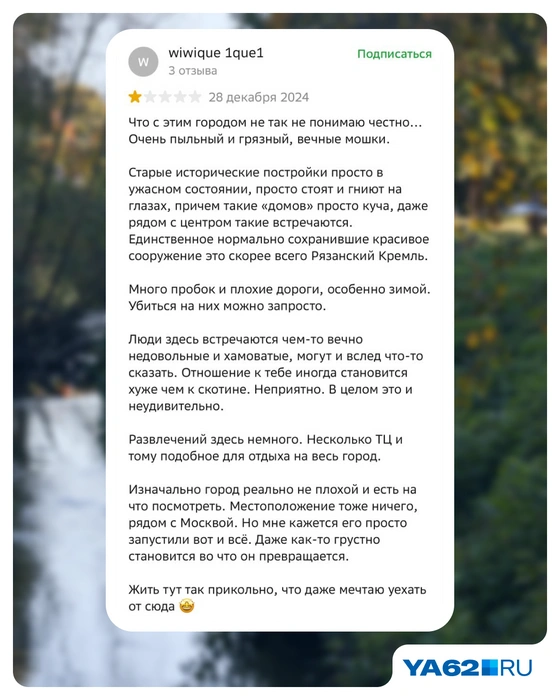 Отзыв из разряда 50/50 | Источник: Анна Санькова / Дизайнеры «Городских медиа»