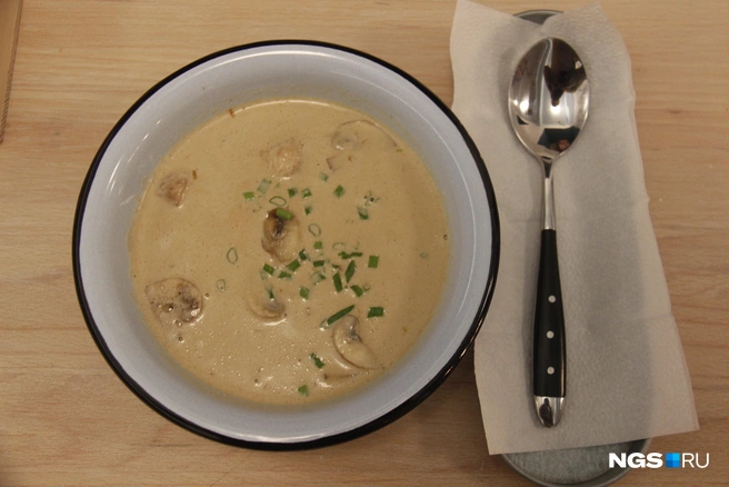 Грибной суп-пюре — вкусное и полезное блюдо | Источник: Станислав Соколов / NGS.RU