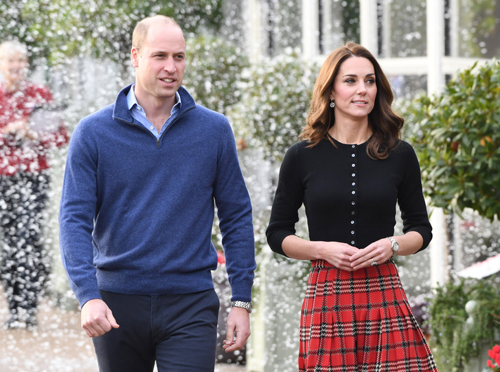 Герцог и герцогиня Кембриджские дали первую рождественскую вечеринку в 2018 году
