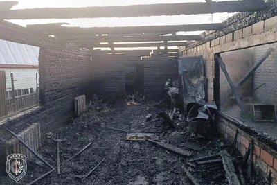 Подросток пострадал при пожаре в Серышеве