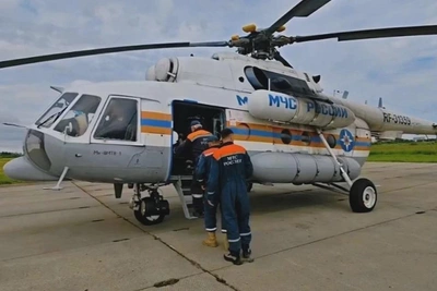 Возможный след пропавшего вертолета нашли спасатели в Приморье