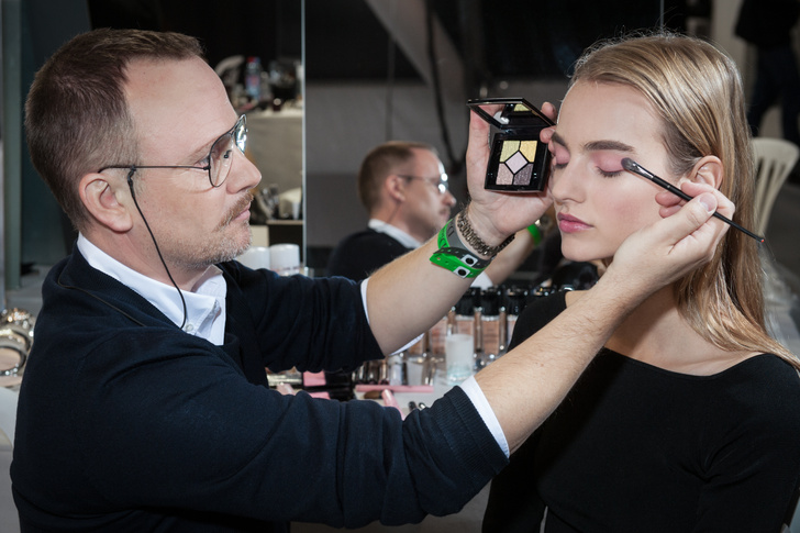 макияж с показа Dior весна-лето 2016