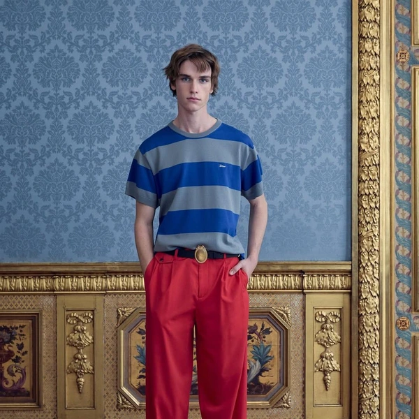 Мужской Dior глазами Джонатана Андерсона: деним, вышивка и дух Лиги Плюща