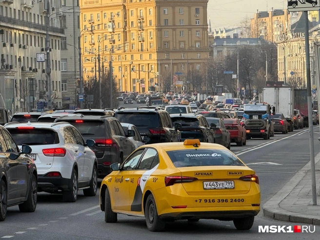 Масштабные перекрытия в центре Москвы | Источник: Артем Устюжанин / MSK1.RU