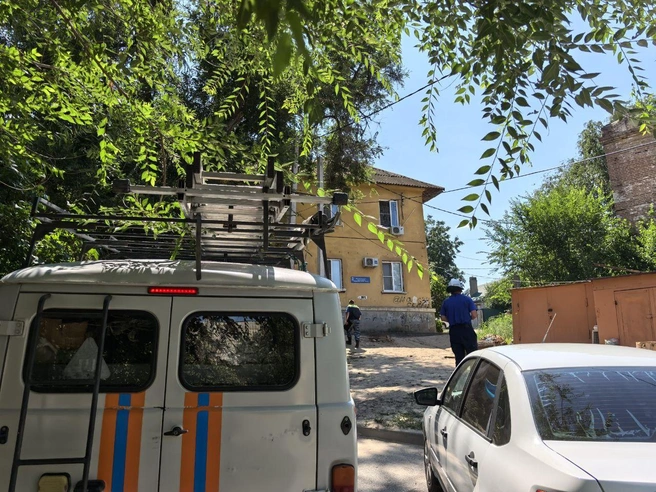 На месте работают все оперативные службы города | Источник: Волгоград Красноармейский / Telegram