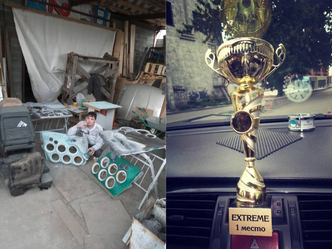 Раньше Алексей сам собирал такие машины, участвовал в соревнованиях | Источник: предоставлено Алексеем Мухамедзяновым