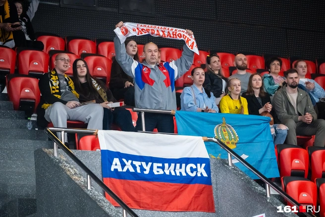 «Астраханочка» не осталась без поддержки | Источник: Евгений Вдовин / 161.RU