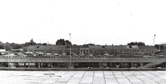 Вид на Сенной рынок со смотровой площадки цирка, 1978 год | Источник: Андрей Восток
