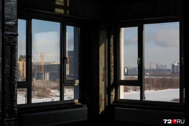 Наверное, летом будет вид интереснее | Источник: Ирина Шарова / 72.RU