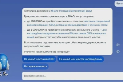Робот Макс на Госуслугах поможет участникам СВО с жилищными мерами