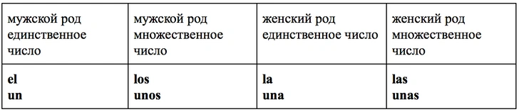 Зажигательный испанский: урок 4 — изучаем род и число существительных