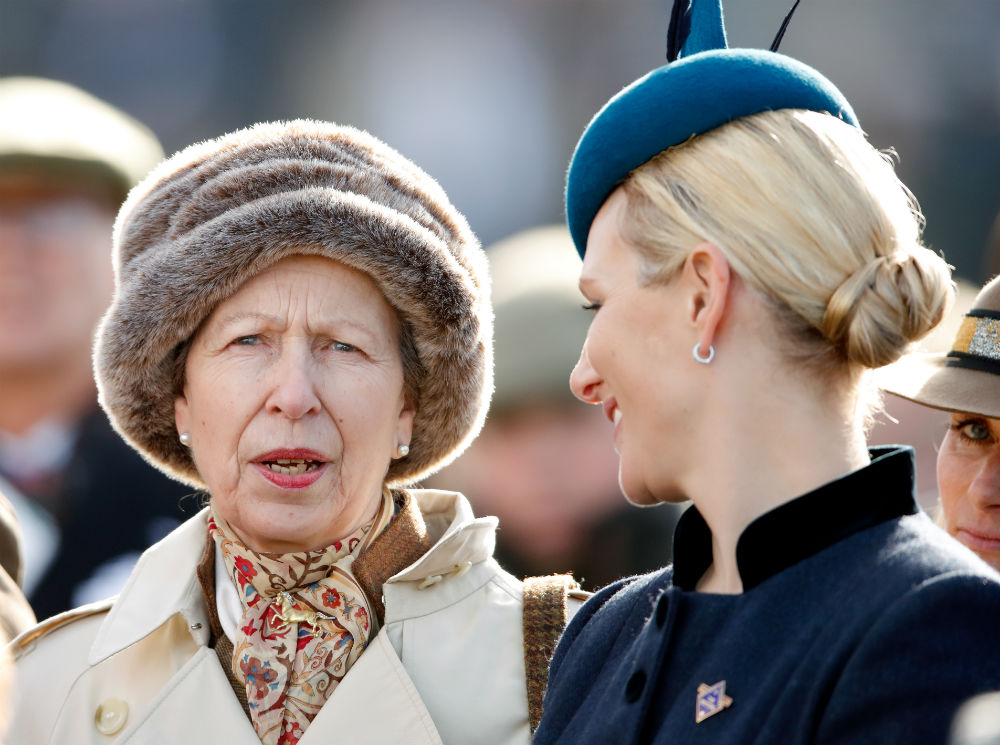 Принцесса Анна и Зара Тиндолл, 12 марта 2019 | marieclaire.ru