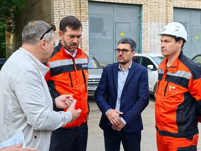 Мэр Самары Иван Носков провел выездное совещание | Источник: «Т Плюс»