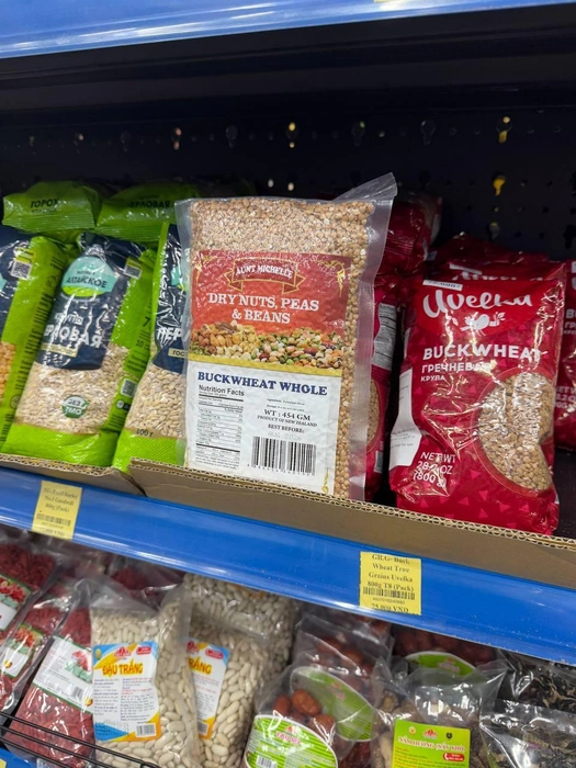 Родная гречка и не только, будто и не выезжал никуда | Источник: личный архив Артура