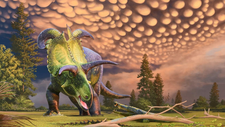 Рога — свидетельство успеха: динозавра с необычным «головным убором» назвали в честь бога Локи