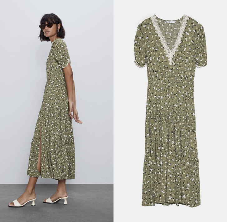 Горчичный по счастливому случаю: новый выход Кейт Миддлтон в платье Zara