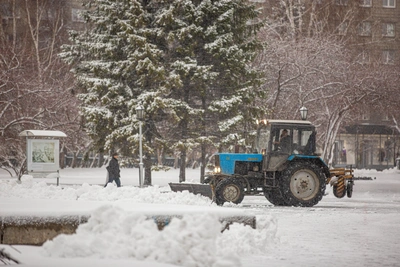 Ответственность за уборку снега в Новосибирске