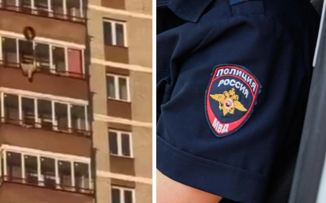 Красноярец бросал покрышки из окна | Источник: ПУЛЬС Красноярья / Telegram, Мария Ленц / NGS24.RU