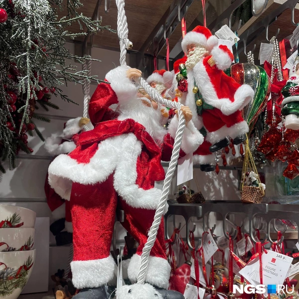 Санта, наконец, в том обличие, в котором он должен быть  | Источник: Алёна Золотухина / NGS.RU
