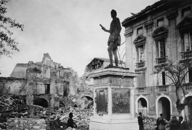 Сицилийская трагедия: Мессинское землетрясение в фотографиях