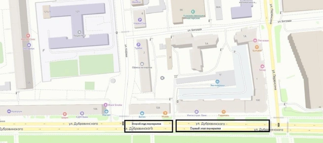 Объезжать предлагают через Кирова | Источник: СГК Красноярский край / Telegram