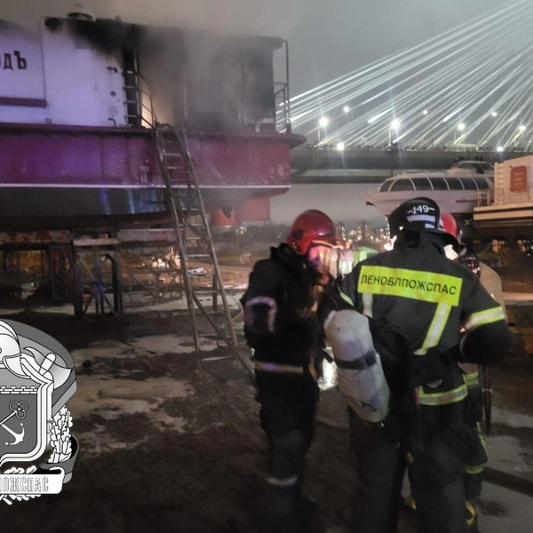 Источник: Официальный канал ГКУ «Ленинградская областная противопожарно-спасательная служба»