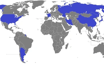 Тест для знатоков космонавтики: какие страны выделены на этой карте мира?