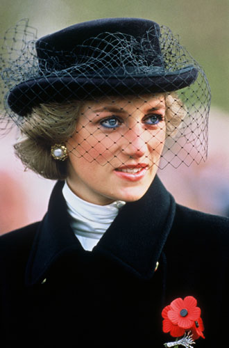 1988Диана во время поездки в Париж в 1988 году.