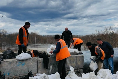 Уровень воды в томских реках растёт: данные на 28 апреля