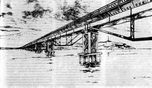Автор проекта одноарочного моста через неву