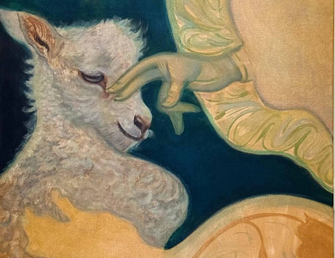 Никита Кроко. Фрагмент картины | Источник: пресс-служба галереи Serene