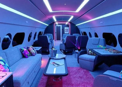 В Дубае представили первый частный самолет для вечеринок