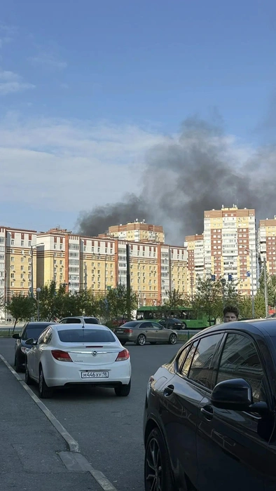 Дым перепугал всю округу | Источник: читатель 72.RU