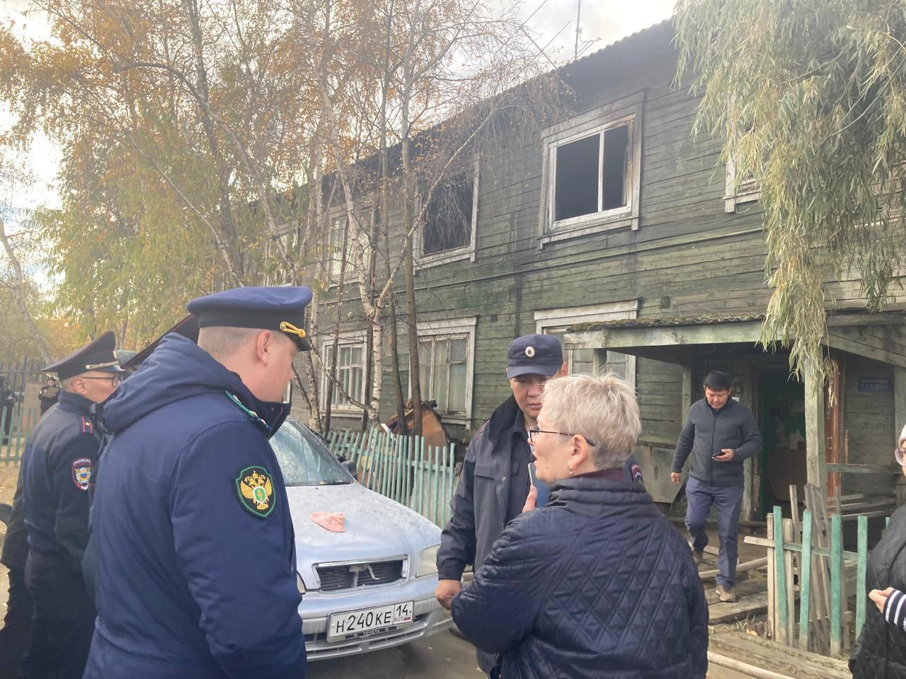 В Якутске при пожаре погиб семимесячный малыш. Прокуратура начала проверку