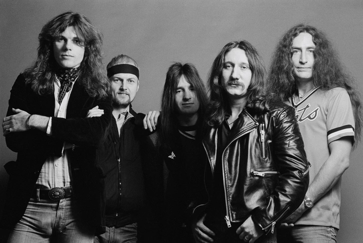 Группа Uriah Heep, 1979 год | Источник: Fin Costello/Redferns via Getty Images