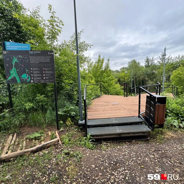 Ближайший к дому спуск в лог | Источник: читатель 59.RU