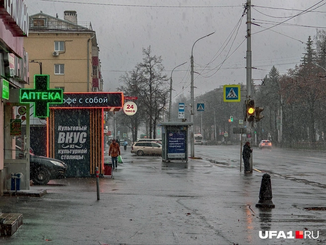 Такое вот начало зимы | Источник: Булат Салихов / UFA1.RU