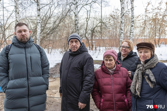 Ярославцы надеются, что им удастся избежать высотной застройки напротив своего дома | Источник: Артем Бауман / 76.RU