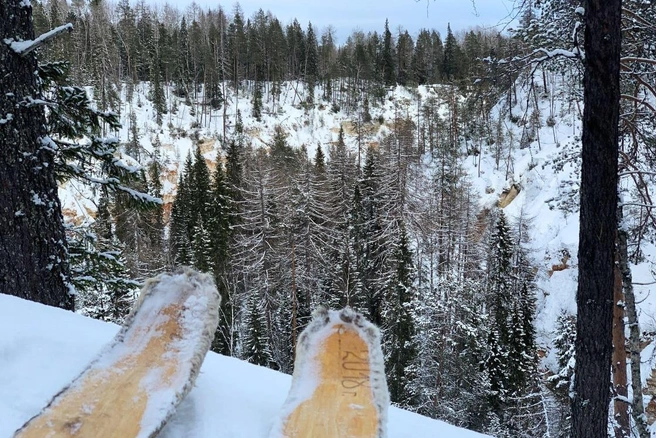 На фото — лауреат премии, уникальный ландшафт в Пинежском округе | Источник: Парк «Голубино»