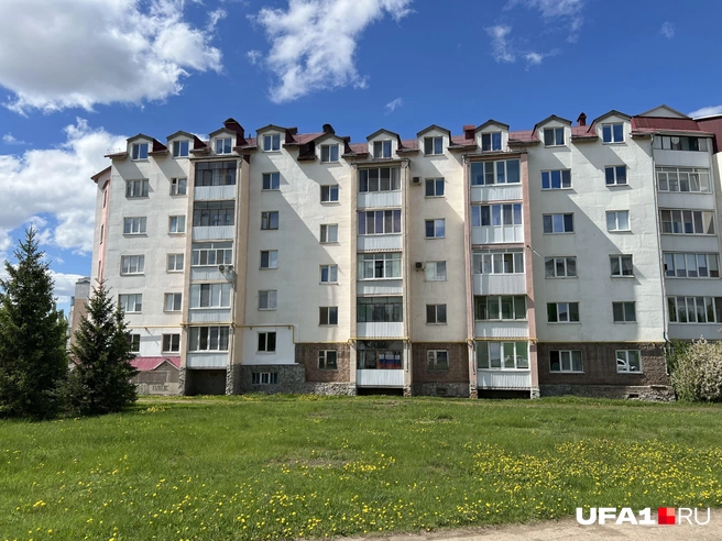Необычная пятиэтажка | Источник: Андрей Бирюков / UFA1.RU