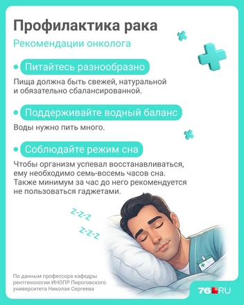 Онколог назвал простые советы, которые защищают от рака | Источник: Полина Авдошина / Городские медиа