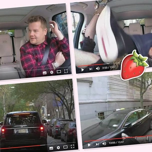 Мадонна «раскачала» машину Джеймса Кордена в новом выпуске Carpool Karaoke